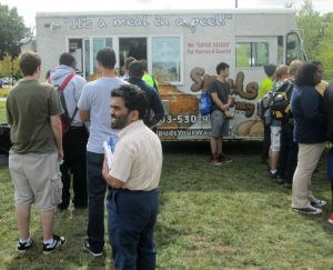Spuds feeds Fresh Check students