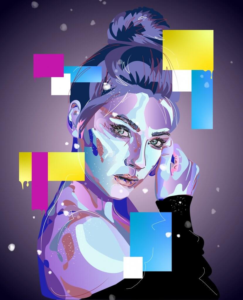 MacKenzie Gaulin, "See in Color," Digital, Digital Imaging I Fall 2020, Instructor Kevin Amenta