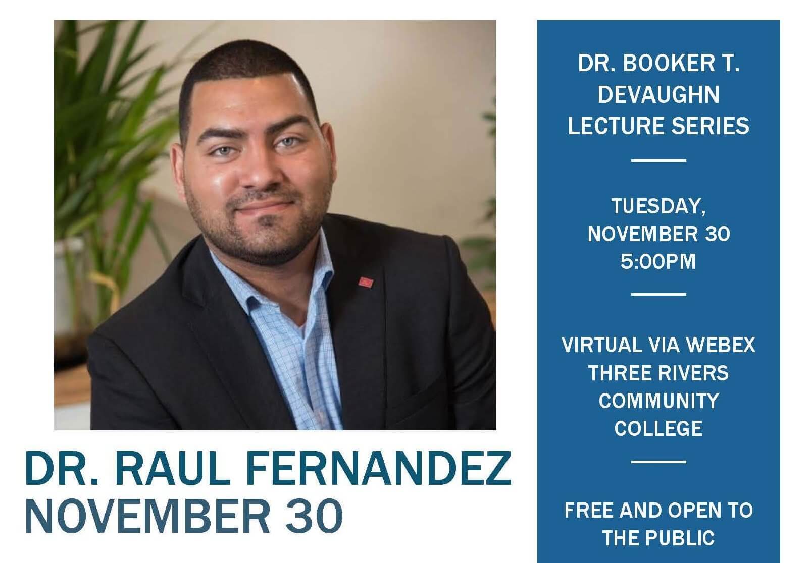 Dr. Raul Fernandez gives Community Comes Together lecture