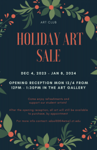 art sale on dec 4